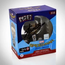 Grosnor Dorbz Vinyl 2017 Tony Stark -Spider-Man Homecoming GameStop Exclusive - Certified Hand-Signed By Stan Lee