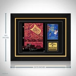 RARE-T Limited Edition Frames Do The Right Thing Script Limited Signature Edition Studio Licensed Custom Frame
