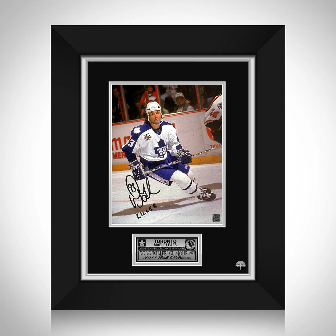 RARE-T Toronto Maples Leafs Doug Gilmour Limited Signature Edition Studio Licensed Photo Custom Frame Sports Memorabilia 1 RARE-T Toronto Maples Leafs Doug Gilmour Limited Signature Edition Studio Licensed Photo Custom Frame Sports Memorabilia