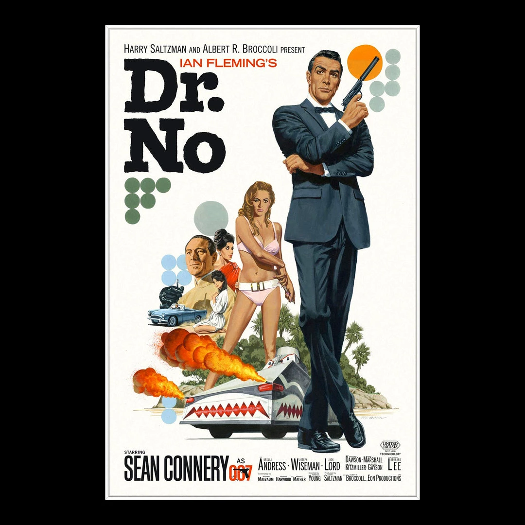 RARE-T James Bond Dr. No Script Limited Signature Edition Studio Licensed Custom Frame 6 RARE-T James Bond Dr. No Script Limited Signature Edition Studio Licensed Custom Frame