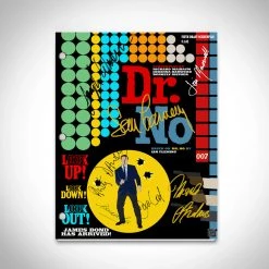 RARE-T James Bond Dr. No Script Limited Signature Edition Studio Licensed Custom Frame