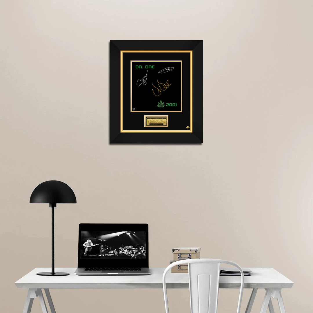 RARE-T Dr. Dre - 2001 LP Cover Limited Signature Edition Studio Licensed Custom Frame Limited Edition Frames 2 RARE-T Dr. Dre - 2001 LP Cover Limited Signature Edition Studio Licensed Custom Frame Limited Edition Frames