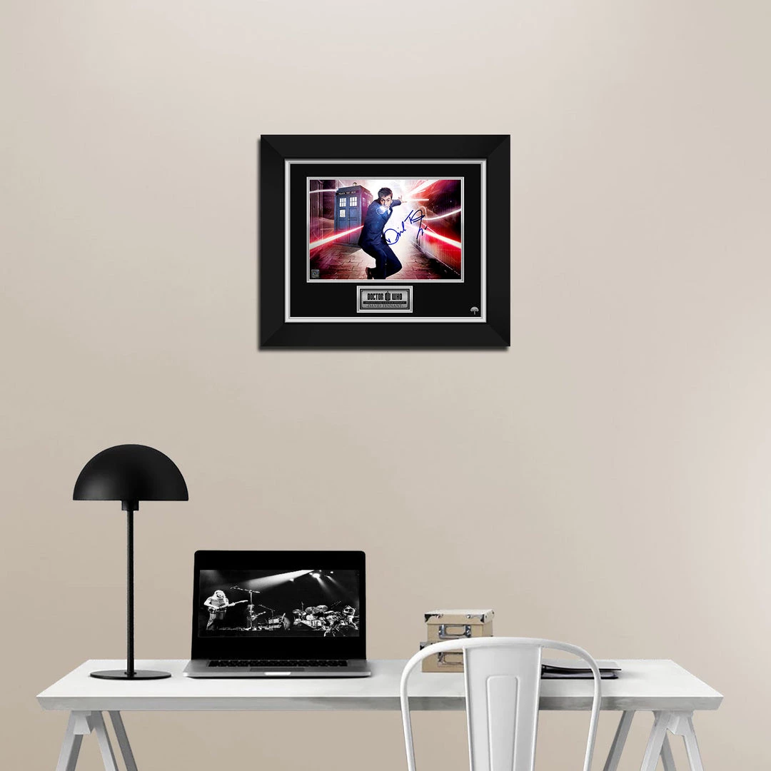 RARE-T Dr Who Photo Limited Signature Edition Studio Licensed Custom Frame 3 RARE-T Dr Who Photo Limited Signature Edition Studio Licensed Custom Frame