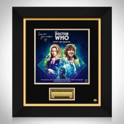 RARE-T Doctor Who (4th) - Original Television Soundtrack LP Cover Limited Signature Edition Studio Licensed Custom Frame