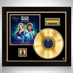 RARE-T Limited Edition Frames Doctor Who (4th) - Original Television Soundtrack Gold LP Limited Signature Edition Studio Licensed Custom Frame
