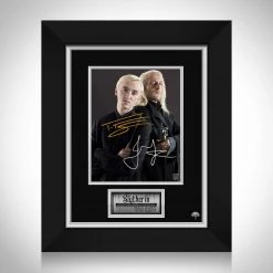 RARE-T Harry Potter- Draco & Lucius Malfoy Photo Limited Signature Edition Studio Licensed Custom Frame
