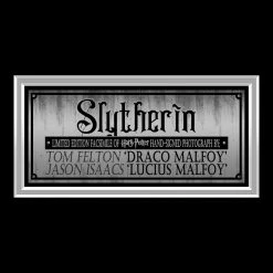 RARE-T Harry Potter- Draco & Lucius Malfoy Photo Limited Signature Edition Studio Licensed Custom Frame