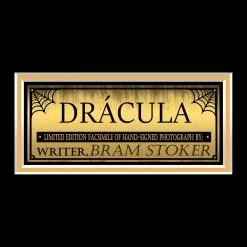 RARE-T Dracula - Bram Stoker Limited Signature Edition Studio Licensed Photo Custom Frame Limited Edition Frames