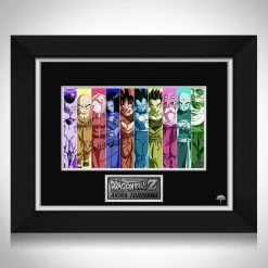 RARE-T Limited Edition Frames Dragon Ball Z Promotional Art Photo Limited Signature Edition Studio Licensed Custom Frame