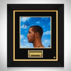 RARE-T Drake - Nothing Was The Same LP Cover Limited Signature Edition Studio Licensed Custom Frame