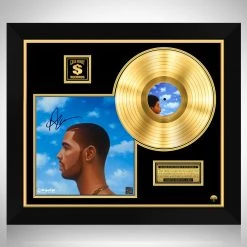 RARE-T Limited Edition Frames Drake Nothing Was The Same Gold LP Limited Signature Edition Studio Licensed Custom Frame