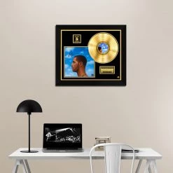 RARE-T Limited Edition Frames Drake Nothing Was The Same Gold LP Limited Signature Edition Studio Licensed Custom Frame