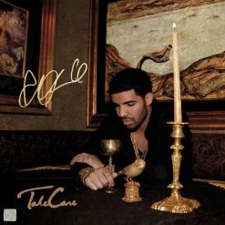 RARE-T Drake Take Care Gold LP Limited Signature Edition Studio Licensed Custom Frame Limited Edition Frames