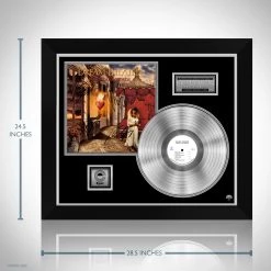 RARE-T Dream Theater - Images And Words Platinum LP Limited Signature Edition Studio Licensed Custom Frame Limited Edition Frames