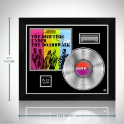 RARE-T The Drifters - Under The Boardwalk Platinum LP Limited Signature Edition Studio Licensed Custom Frame 13 RARE-T The Drifters - Under The Boardwalk Platinum LP Limited Signature Edition Studio Licensed Custom Frame