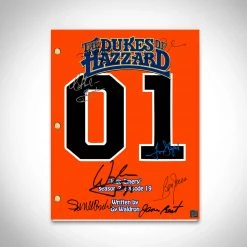 RARE-T Limited Edition Frames Dukes Of Hazzard Script Limited Signature Edition Studio Licensed Custom Frame