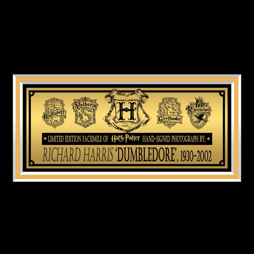 RARE-T Dumbledore - Harry Potter - Richard Harris Limited Signature Edition Studio Licensed Photo Custom Frame Limited Edition Frames 4 RARE-T Dumbledore - Harry Potter - Richard Harris Limited Signature Edition Studio Licensed Photo Custom Frame Limited Edition Frames