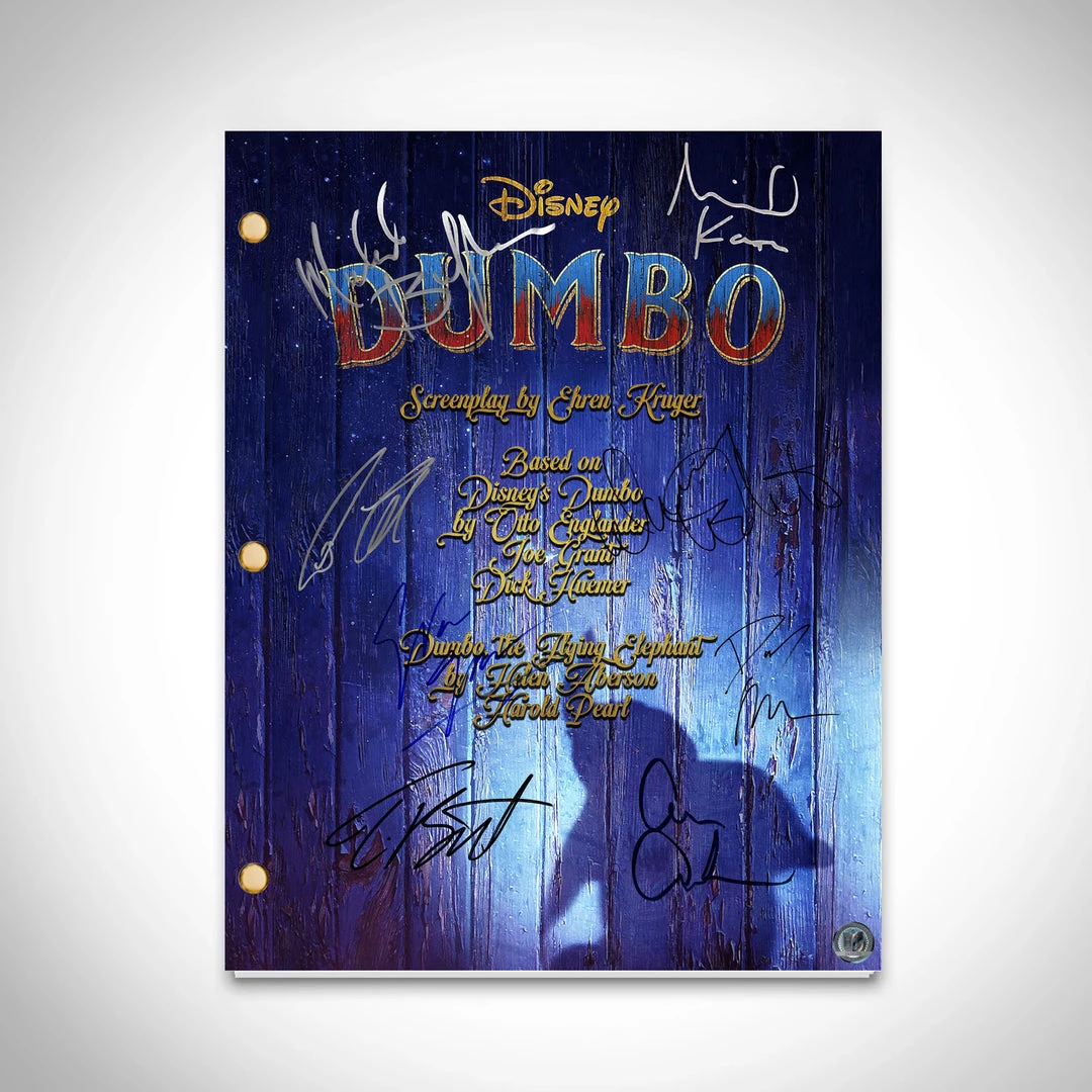 RARE-T Dumbo 2019 Script Limited Signature Edition Studio Licensed Custom Frame 4 RARE-T Dumbo 2019 Script Limited Signature Edition Studio Licensed Custom Frame