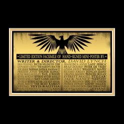 RARE-T Limited Edition Frames Dune Mini Poster Limited Signature Edition Studio Licensed Custom Frame