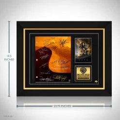 RARE-T Dune 2021 Script Limited Signature Edition Studio Licensed Custom Frame Limited Edition Frames