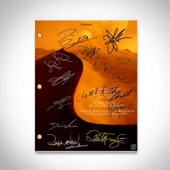 RARE-T Dune 2021 Script Limited Signature Edition Studio Licensed Custom Frame Limited Edition Frames