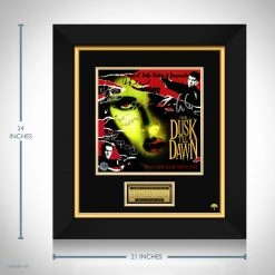 RARE-T From Dusk Till Dawn - Music From The Motion Picture LP Cover Limited Signature Edition Studio Licensed Custom Frame