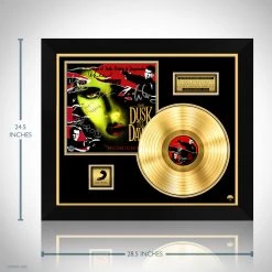 RARE-T From Dusk Till Dawn - Music From The Motion Picture Gold LP Limited Signature Edition Studio Licensed Custom Frame NEW