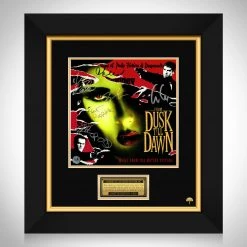 RARE-T From Dusk Till Dawn - Music From The Motion Picture LP Cover Limited Signature Edition Studio Licensed Custom Frame