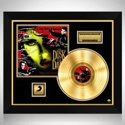 RARE-T From Dusk Till Dawn - Music From The Motion Picture Gold LP Limited Signature Edition Studio Licensed Custom Frame NEW