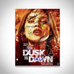 RARE-T Limited Edition Frames From Dusk Till Dawn (Series) Transcript Limited Signature Edition Studio Licensed Custom Frame