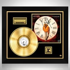 RARE-T Dwight Yoakam - This Time Gold LP Limited Signature Edition Studio Licensed Custom Frame Limited Edition Frames