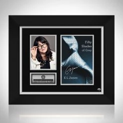 RARE-T Fifty Shades Of Grey Book Cover Photo Limited Signature Edition Studio Licensed Custom Frame Limited Edition Frames