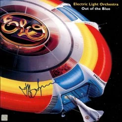 Rare-T Limited Edition Frames ELO Out Of The Blue Limited Signature Edition Studio Licensed Gold LP Custom Frame