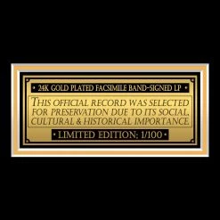 Rare-T Limited Edition Frames ELO Out Of The Blue Limited Signature Edition Studio Licensed Gold LP Custom Frame