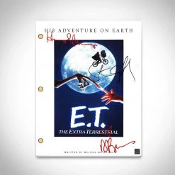RARE-T E.T. Extra-Terrestrial Movie Script Limited Signature Edition Studio Licensed Custom Frame