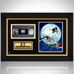 RARE-T Limited Edition Frames E.T. Photo & VHS Limited Signature Edition Studio Licensed Custom Frame