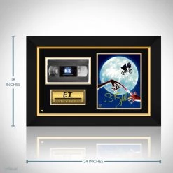 RARE-T Limited Edition Frames E.T. Photo & VHS Limited Signature Edition Studio Licensed Custom Frame