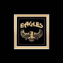 RARE-T The Eagles Hotel California Gold LP Limited Signature Edition Studio Licensed Custom Frame