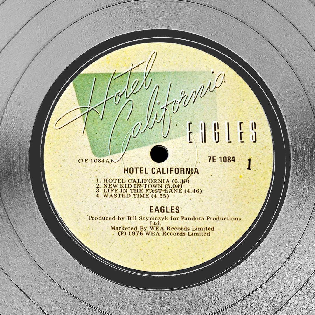 RARE-T Limited Edition Frames The Eagles Hotel California Platinum LP Limited Signature Edition Studio Licensed Custom Frame 4 RARE-T Limited Edition Frames The Eagles Hotel California Platinum LP Limited Signature Edition Studio Licensed Custom Frame