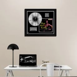 RARE-T Eartha Kitt - That Bad Eartha Platinum LP Limited Signature Edition Studio Licensed Custom Frame