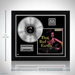 RARE-T Eartha Kitt - That Bad Eartha Platinum LP Limited Signature Edition Studio Licensed Custom Frame 12 RARE-T Eartha Kitt - That Bad Eartha Platinum LP Limited Signature Edition Studio Licensed Custom Frame