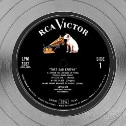 RARE-T Eartha Kitt - That Bad Eartha Platinum LP Limited Signature Edition Studio Licensed Custom Frame 14 RARE-T Eartha Kitt - That Bad Eartha Platinum LP Limited Signature Edition Studio Licensed Custom Frame