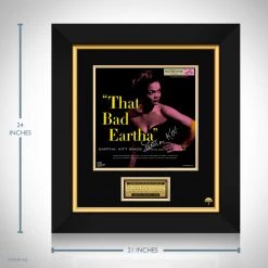 RARE-T Limited Edition Frames Eartha Kitt - That Bad Eartha LP Cover Limited Signature Edition Studio Licensed Custom Frame