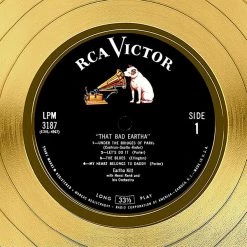 RARE-T Eartha Kitt - That Bad Eartha Gold LP Limited Signature Edition Studio Licensed Custom Frame 14 RARE-T Eartha Kitt - That Bad Eartha Gold LP Limited Signature Edition Studio Licensed Custom Frame