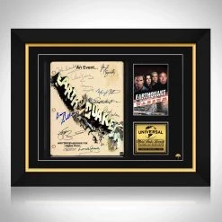 RARE-T Earthquake 1974 Transcript Limited Signature Edition Studio Licensed Custom Frame Limited Edition Frames