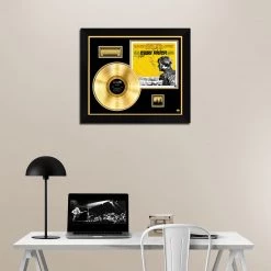 Rare-T Limited Edition Frames Easy Rider - Soundtrack Gold LP Limited Signature Edition Studio Licensed Custom Frame