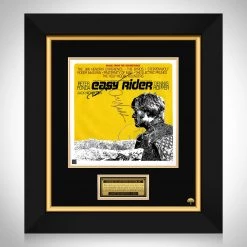 RARE-T Easy Rider - Soundtrack LP Cover Limited Signature Edition Studio Licensed Custom Frame Limited Edition Frames