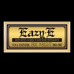 RARE-T N.W.A - Eazy-E Photo Limited Signature Edition Studio Licensed Custom Frame