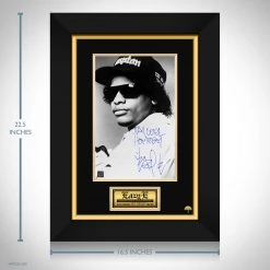 RARE-T N.W.A - Eazy-E Photo Limited Signature Edition Studio Licensed Custom Frame
