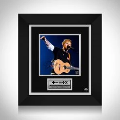 RARE-T Ed Sheeran Photo Limited Signature Edition Studio Licensed Custom Frame Limited Edition Frames
